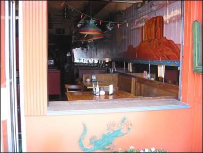 Restaurants were empty, pubs were full (as long as the cold beer lasted).